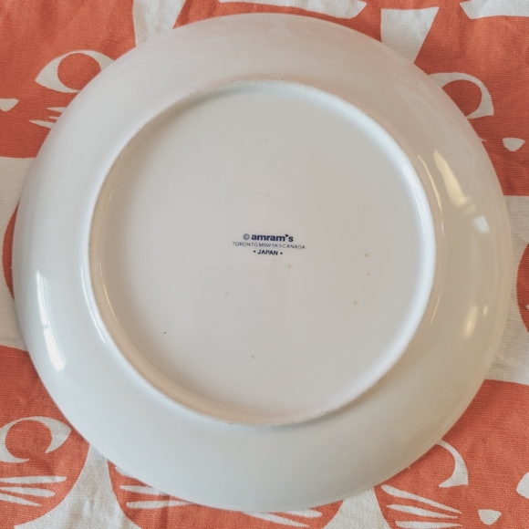 Vintage signed Tulips porcelain Amram's Toronto from Japan - Picture 3 of 10